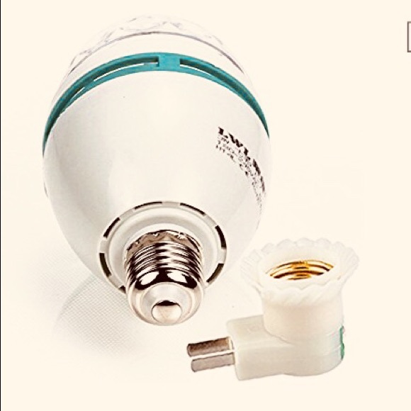 🎈SOLD🎈Never Used. LED Rotating Disco Lightbulb - Picture 4 of 5